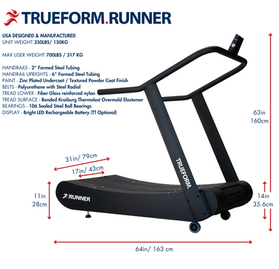 Trueform TRUEFORM.RUNNER™ Curved Treadmill – TrueForm Runner