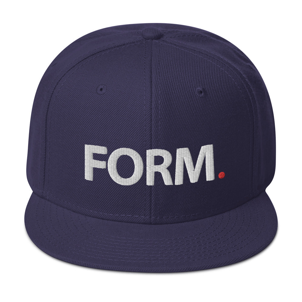 FORM. Snapback Hat